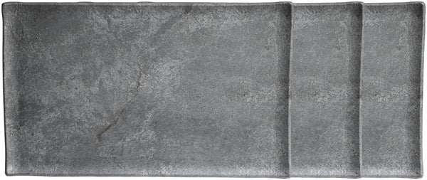 półmisek Clawson z rantem; Größe GN 1/1, 53x32.5x2 cm (DxSxW); szary; prostokątny; 3 sztuka / opakowanie