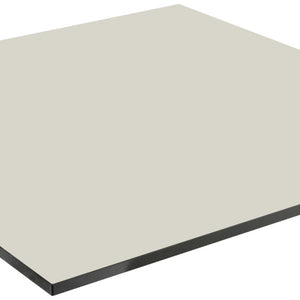 Outdoor-HPL Tischplatte Compa quadratisch; 77x77 cm (DxS); beżowy; kwadrat