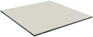 Outdoor-HPL Tischplatte Compa quadratisch; 77x77 cm (DxS); beżowy; kwadrat