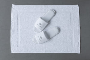 klapki z frotte Lance otwarte; Schuhgröße uniwersalny; biały; 10 para(y) / opakowanie