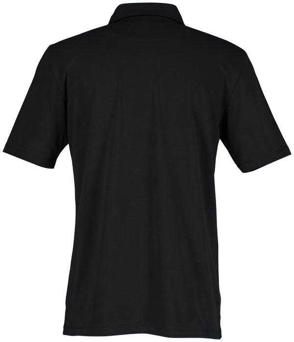Herren-Polo Malme Halbarm; Kleidergröße L; czarny
