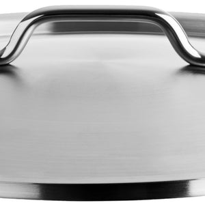 pokrywa do garnka Livonia; 40 cm (Ø); srebro