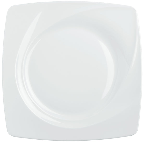 talerz płaski Vilano; 32x32 cm (DxS); biały; kwadrat; 2 sztuka / opakowanie