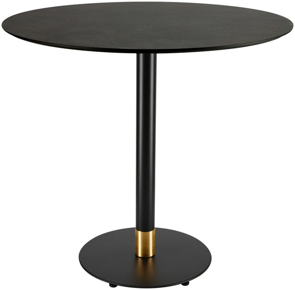 Tischsäule Oris; 42x73 cm (ØxW); czarny/złoto