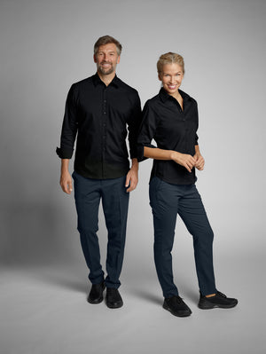 Bluse Dreiviertelarm Porter Regular Fit; Kleidergröße 40; czarny