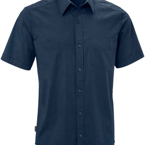 koszula męska Kim krótki rękaw; Kleidergröße 43/44; granat