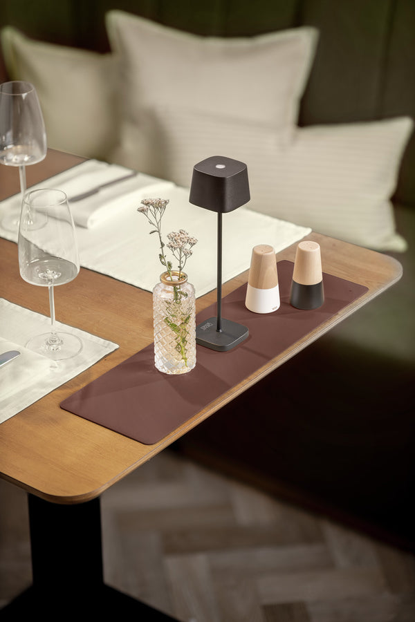 Deko-Tischset Kaja; 15x50 cm (SxD); brązowy; 4 sztuka / opakowanie