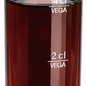 kieliszek  Lia; 80ml, 4x10.5 cm (ØxW); transparentny; 2 cl & 4 cl Füllstrich, 24 sztuka / opakowanie
