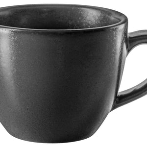 filiżanka do espresso Masca; 80ml, 6.5x5 cm (ØxW); czarny; okrągły; 6 sztuka / opakowanie