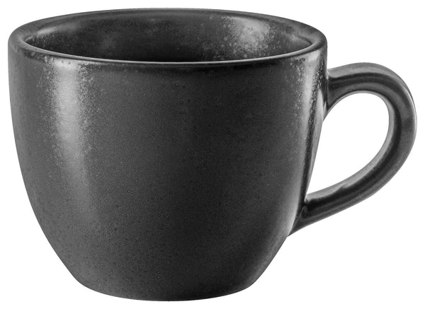filiżanka do espresso Masca; 80ml, 6.5x5 cm (ØxW); czarny; okrągły; 6 sztuka / opakowanie