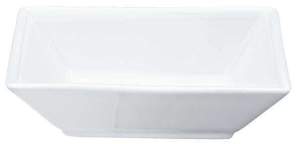 mini porcelana Teha; 50ml, 10x7x3 cm (DxSxW); biały; prostokątny; 12 sztuka / opakowanie