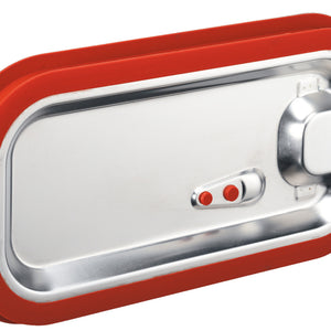 pokrywa GN Basic z uszczelką silikonową; Größe GN 1/3, 17.6x32.5 cm (DxS); srebro