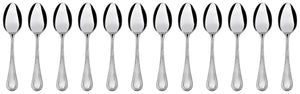 łyżka do kawy San Remo; 13.6 cm (D); srebro, Griff srebro; 12 sztuka / opakowanie