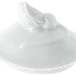 pokrywka zapasowa do cukiernicy Sevilla; biały; okrągły; 6 sztuka / opakowanie