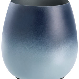 Flaschenkühler Lias; 5500ml, 15.3x21 cm (ØxW); niebieski/biały