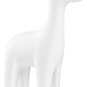 dekoracyjny renifer Saron; 11x6.3x20 cm (DxSxW); biały