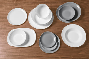 miska Ashley okrągła; 2800ml, 26x6.9 cm (ØxW); biały; okrągły; 6 sztuka / opakowanie