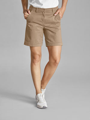 szorty damskie Chino; Kleidergröße 50; beżowy
