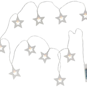 lampki LED Stary; 140 cm (D); biały