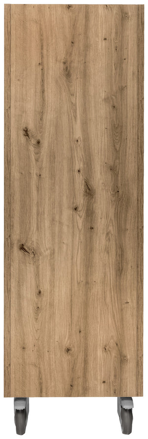 Tablett-Abräumwagen Baristo; 52x59x166 cm (SxGxW); dąb antyczny