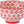 miska Gretje; 350ml, 12.5x6.4 cm (ØxW); czerwony; okrągły; 6 sztuka / opakowanie