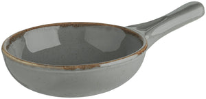 patelnia do serwowania Sidina okrągła; 350ml, 14x5 cm (ØxW); szary; okrągły; 2 sztuka / opakowanie