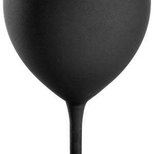 Weinglas Elanie; 410ml, 6x20.5 cm (ØxW); czarny; 6 sztuka / opakowanie