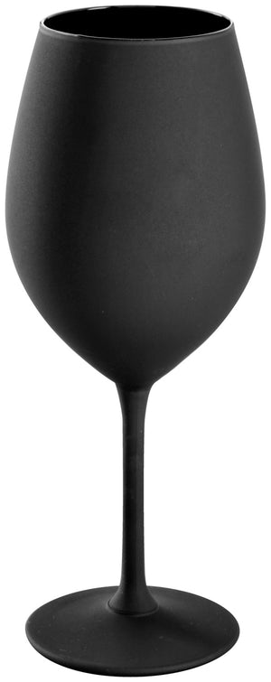 Weinglas Elanie; 410ml, 6x20.5 cm (ØxW); czarny; 6 sztuka / opakowanie