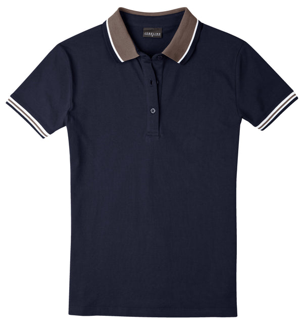 koszulka polo damska Cato Line; Kleidergröße XL; granat