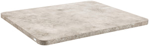 Indoor-Tischplatte Marvello rechteckig; 60x70x2.5 cm (DxSxW); kamiennoszary; prostokątny