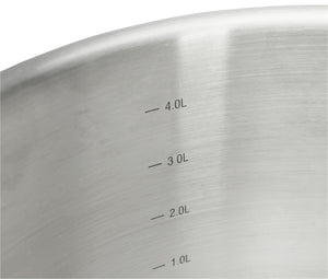 Bratentopf Prim Appety; 24 cm (Ø); srebro