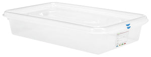pojemnik GN z tworzywa sztucznego Dena 44927; Größe GN 1/1, 13000ml, 53x32.5x10 cm (DxSxG); transparentny; 6 sztuka / opakowanie