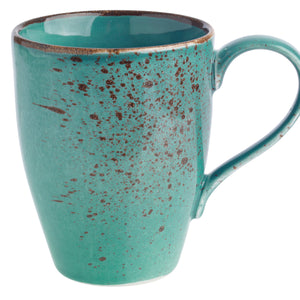 kubek Palana; 300ml, 8.5x10.5 cm (ØxW); turkusowy; okrągły; 6 sztuka / opakowanie