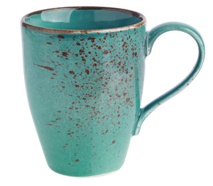 kubek Palana; 300ml, 8.5x10.5 cm (ØxW); turkusowy; okrągły; 6 sztuka / opakowanie