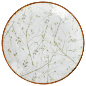 Teller flach Eden; 16.5 cm (Ø); biały/beżowy; okrągły; 6 sztuka / opakowanie