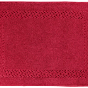 dywanik łazienkowy Bermuda; 50x70 cm (SxD); burgund