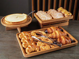 szczypce do sałatek Carving; 27 cm (D); srebro