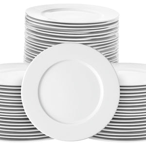 talerz płaski opak. promocyjne; 20 cm (Ø); biały; 50 sztuka / opakowanie