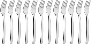 widelec stołowy Decaso; 19.3 cm (D); srebro, Griff srebro; 12 sztuka / opakowanie