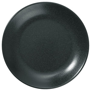 talerz płaski Masca; 18 cm (Ø); czarny; okrągły; 6 sztuka / opakowanie