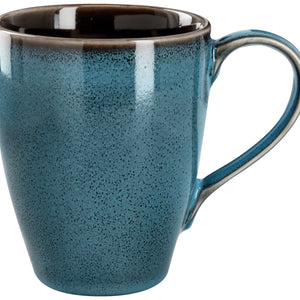 kubek Oriento; 300ml, 8.5x10.5 cm (ØxW); niebieski; okrągły; 6 sztuka / opakowanie