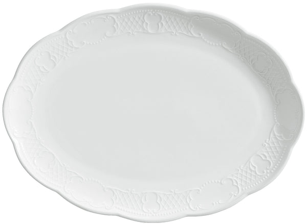 półmisek Menuett owalny; 26x19 cm (DxS); biały; owalny; 6 sztuka / opakowanie