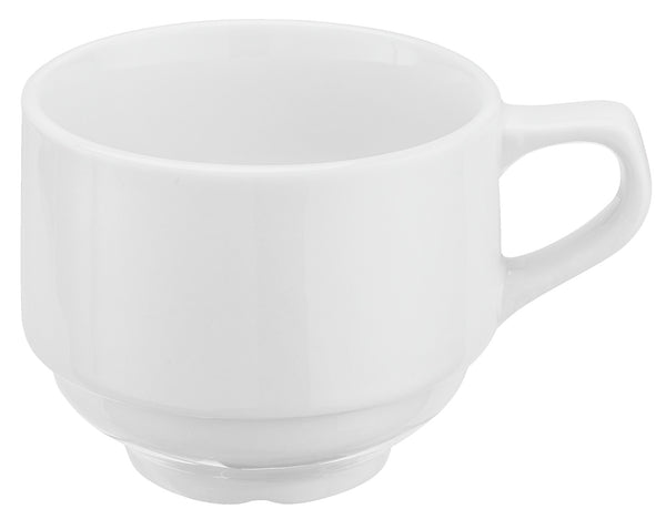 filiżanka do cappuccino Rondon; 260ml, 9x7 cm (ØxW); biały; okrągły; 6 sztuka / opakowanie