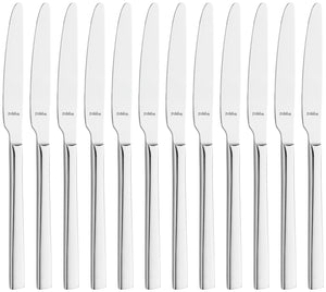 Menümesser Taranto; 23 cm (D); srebro