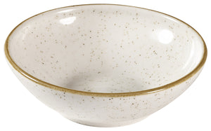 Bowl Stonecast Barley White; 200ml, 11.6 cm (Ø); biały/brązowy; okrągły; 12 sztuka / opakowanie