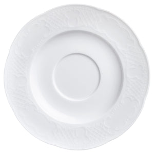 spodek do kubka / filiżanki do kawy/herbaty Minuett; 14.5 cm (Ø); biały; okrągły; 6 sztuka / opakowanie