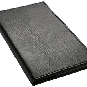 etui na rachunek; 23x13 cm (DxS); czarny; prostokątny