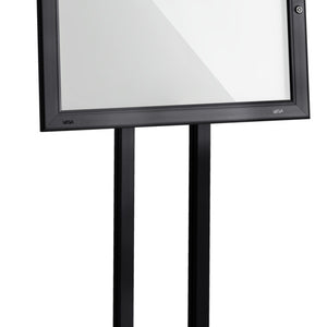 stojak na menu Corteo 4x DINA4; 51x40x163 cm (SxGxW); antracyt