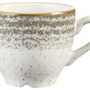 Espresso Tasse Studio Prints Stone Grey; 100ml, 6.5x5.5 cm (ØxW); jasny szary/brązowy; okrągły; 12 sztuka / opakowanie