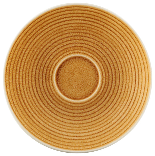 spodek do filiżanki do kawy Spirit; 15 cm (Ø); brązowy; okrągły; 6 sztuka / opakowanie